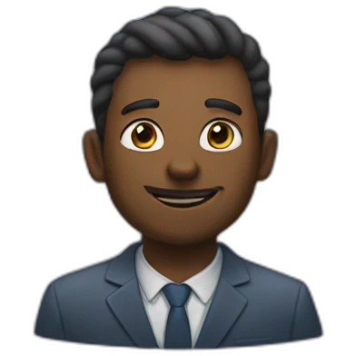 man in sky emoji