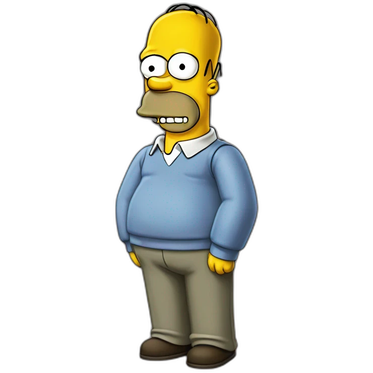 Homer simpsons emoji