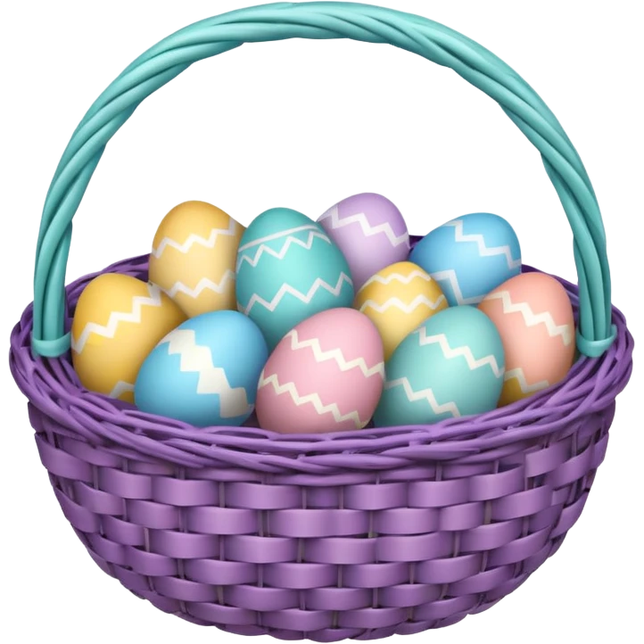 easter egg basket emoji