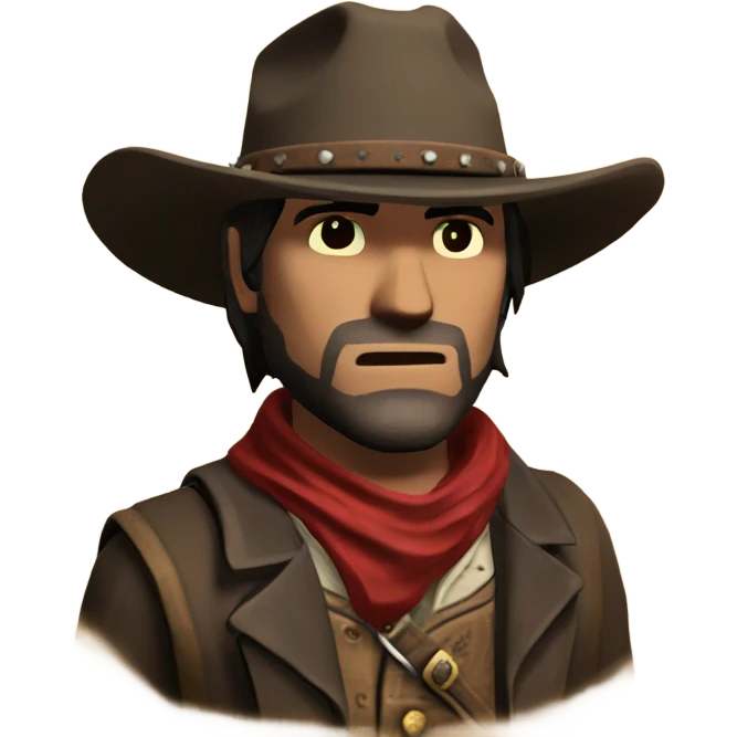 John Marston form red dead redemption  emoji
