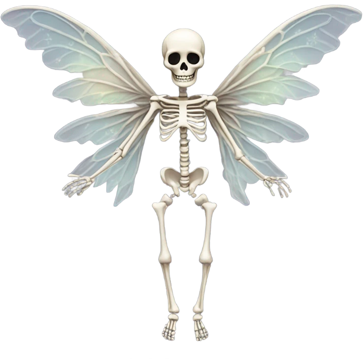 Fairy skeleton  emoji