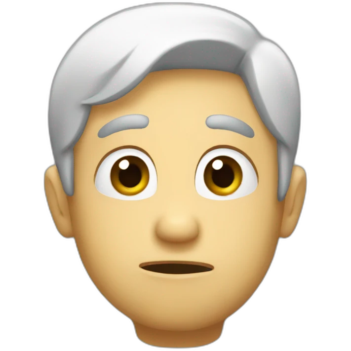 embarrassed emoji