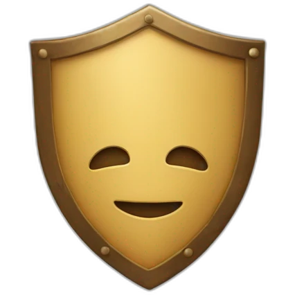pan da with a shield emoji