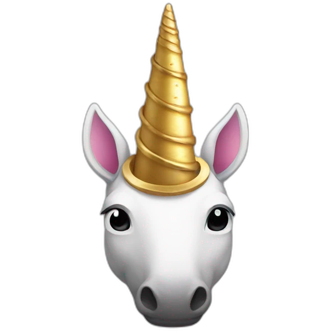 gambling with a unicorn horn  emoji