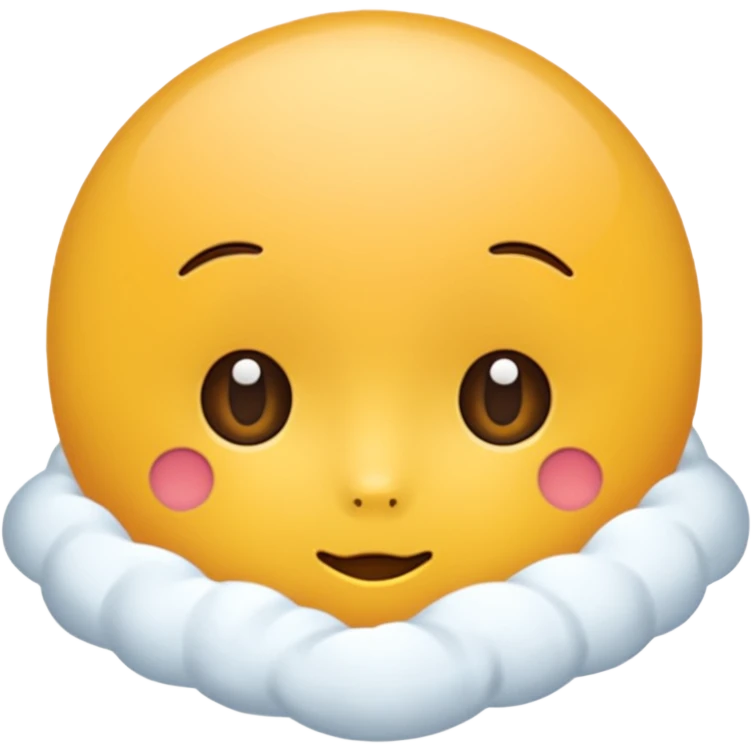 연한 핑크색의 리본 emoji