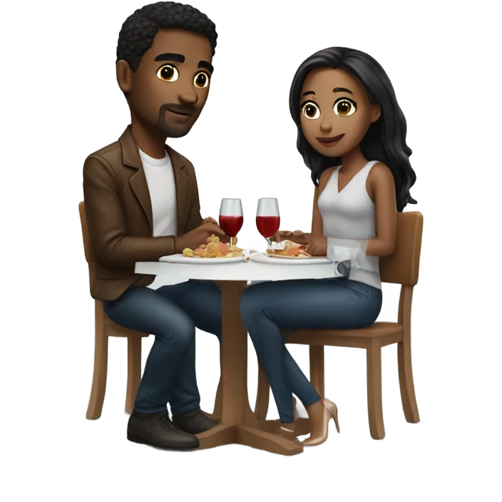 Hyper Realistic Romantic Date emoji