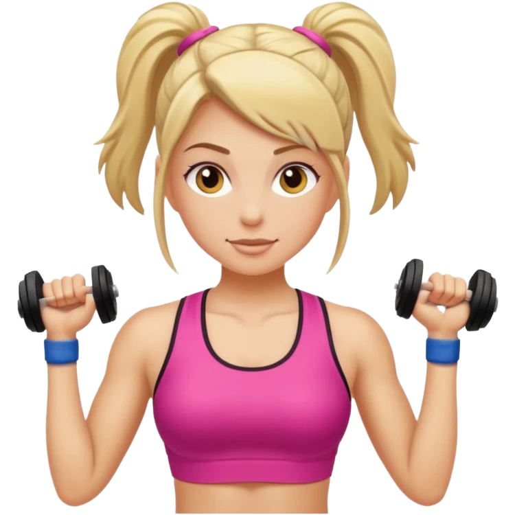 Gym girl  emoji