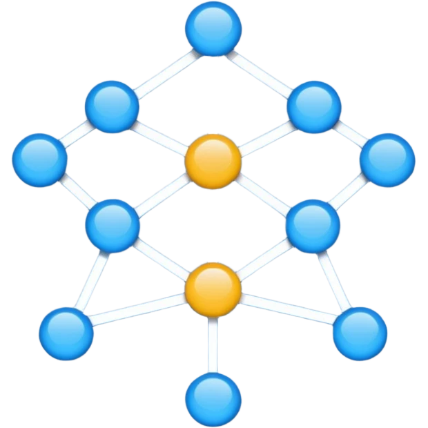 A small graph with 5 nodes emoji