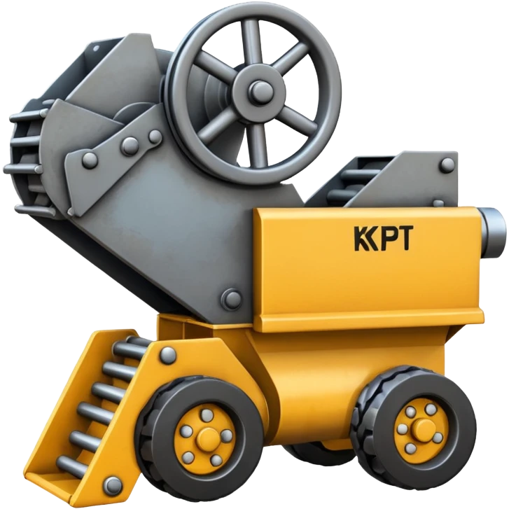 An Emoji of a KPI FT2650 Rock Crusher emoji