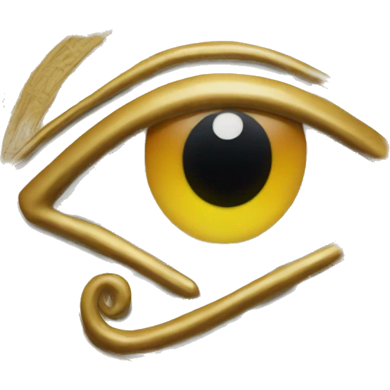 eye of thoth exact symbol emoji