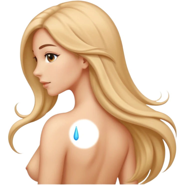 nude female back emoji