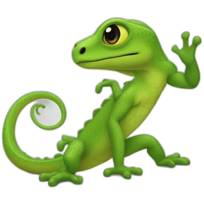gekko creativo emoji