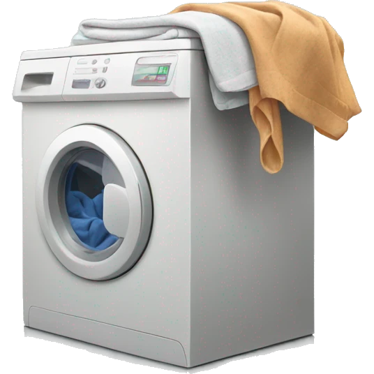 Folding laundry  emoji