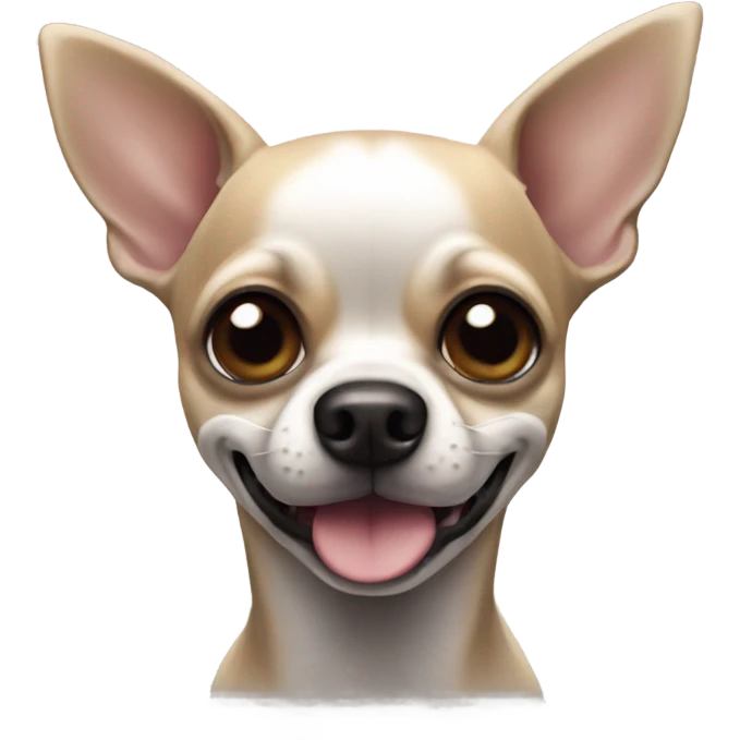 Perro chihuahua negro  emoji