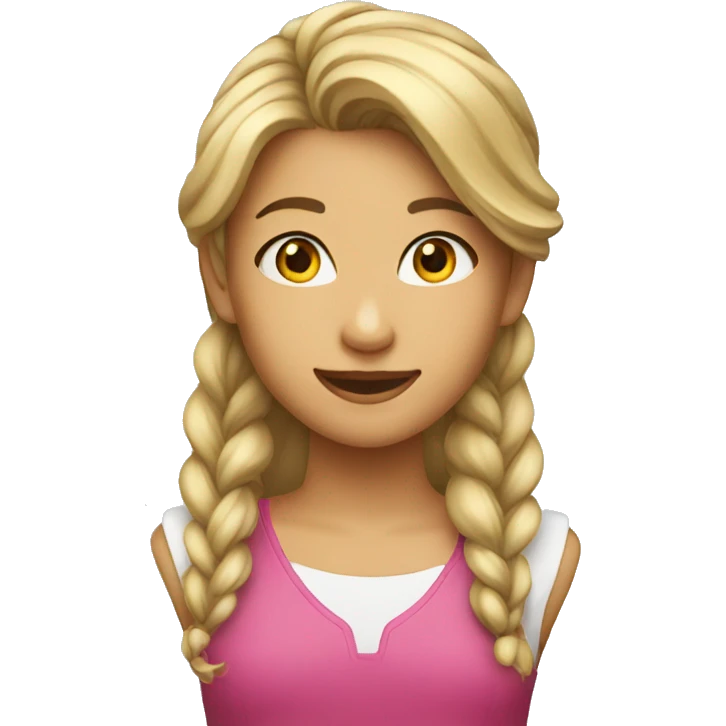 Girl winner emoji