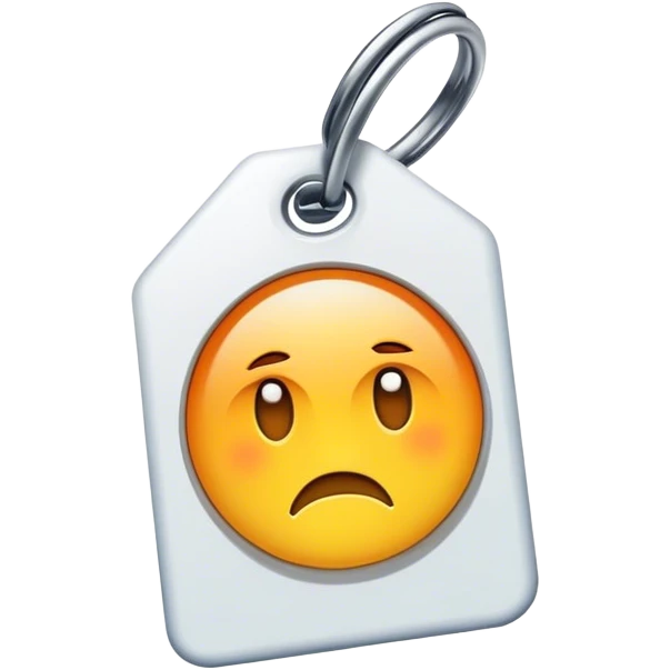 tag with percentage emoji