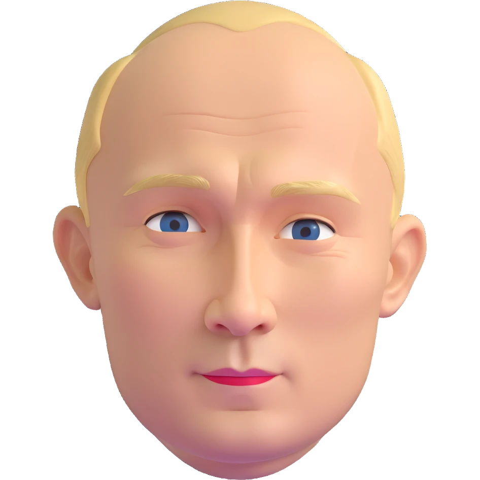 Vladimir Putin face emoji