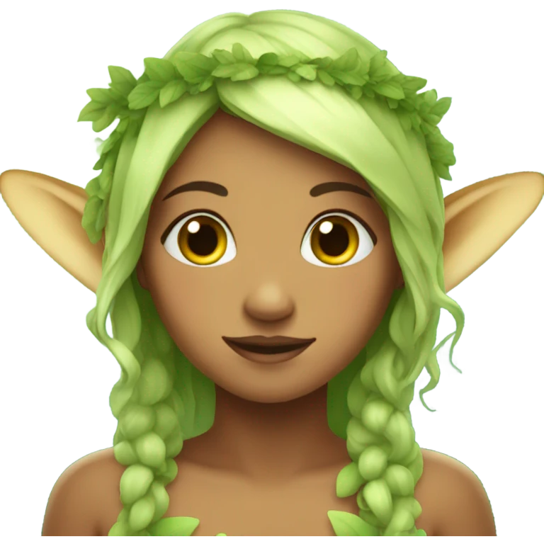 Forest fairy emoji