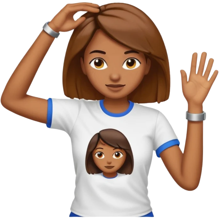 Dabbing woman  emoji