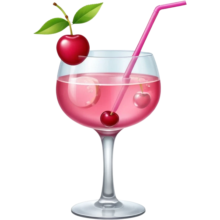 pink cocktail emoji