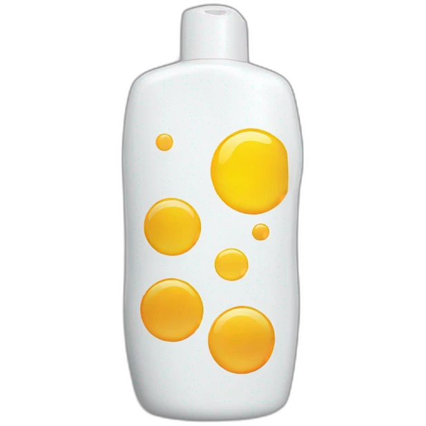 Sunscreen bottle emoji