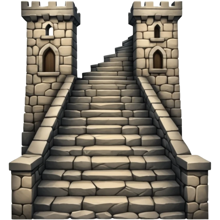 stairs castle  emoji