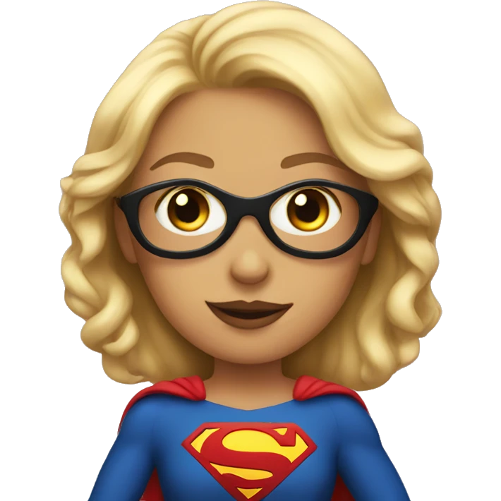 super girl emoji