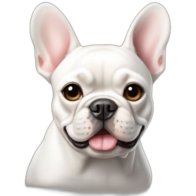 French bulldog emoji