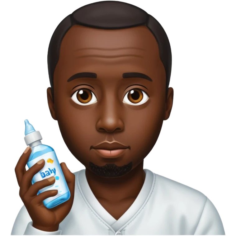 P Diddy using baby oil  emoji