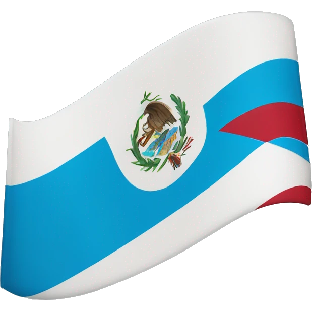 half american half guatemala flag emoji