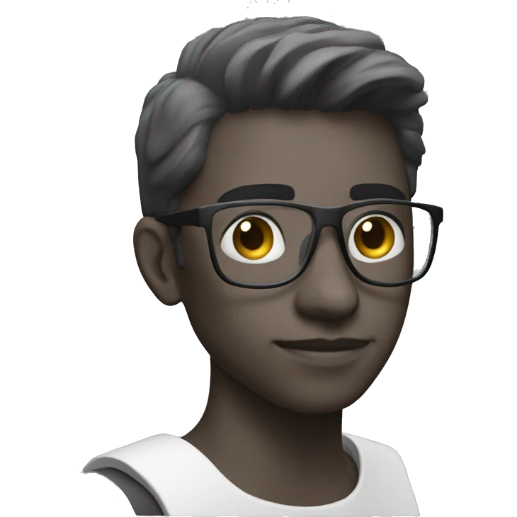 a student working on CAD model emoji
