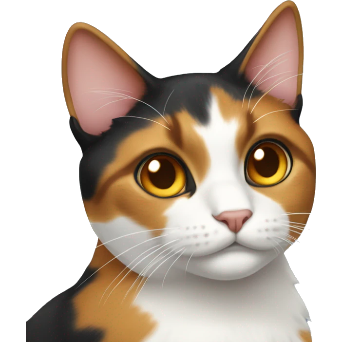 Calico cat emoji