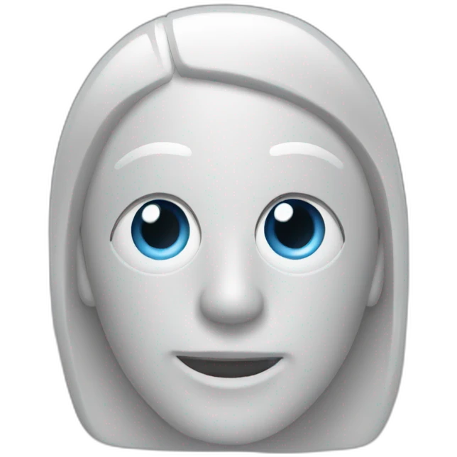 Computer with zoom meeting emoji
