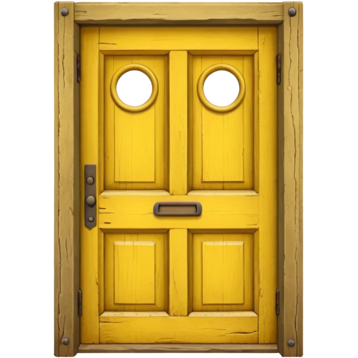 Yellow Door  emoji