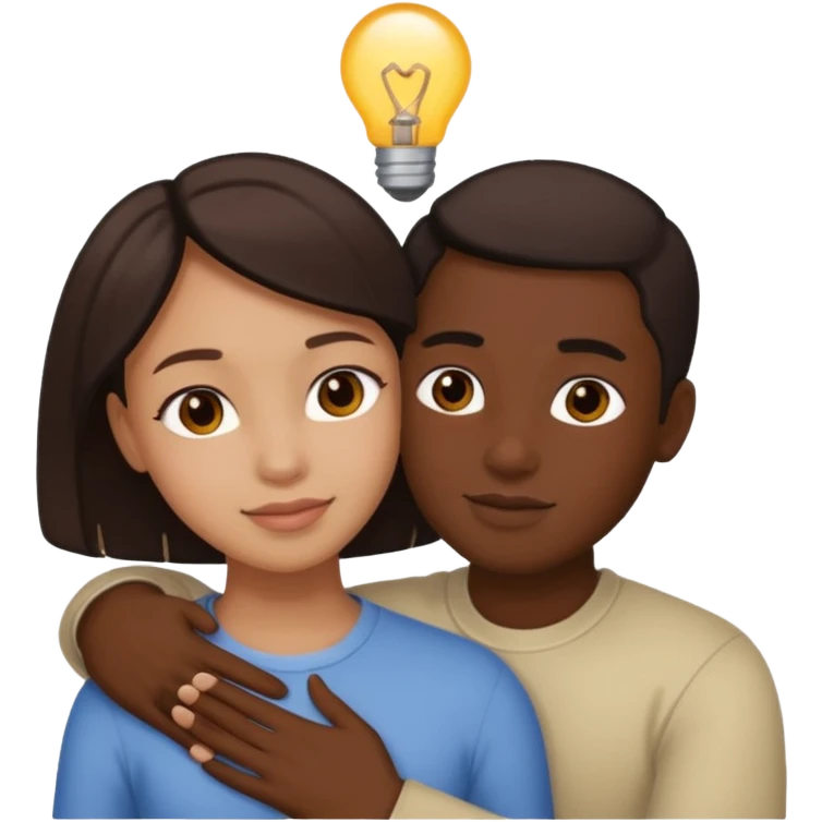 abrazar a mi papa mama emoji