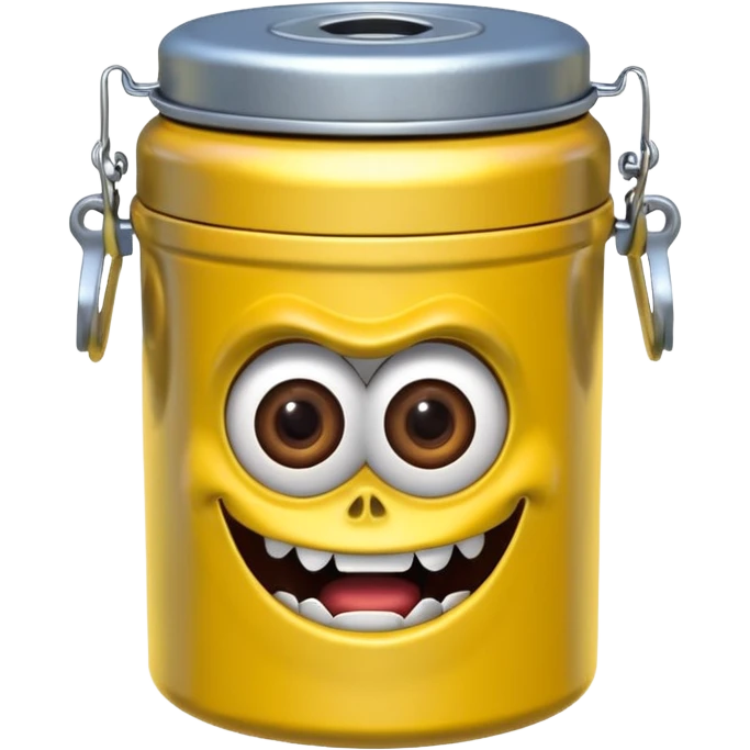 monster inc yellow scream canister emoji