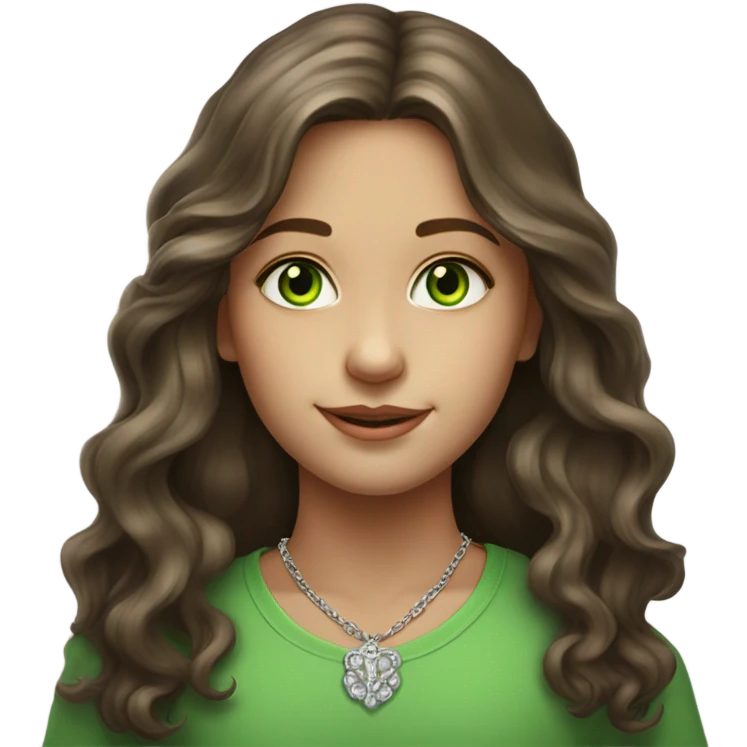 realistic portrait of girl emoji