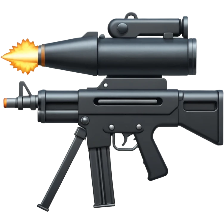 machine gun firing emoji
