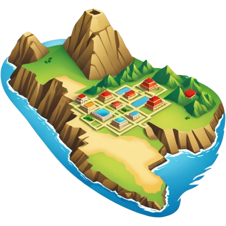 Generate a correctly Peru map emoji