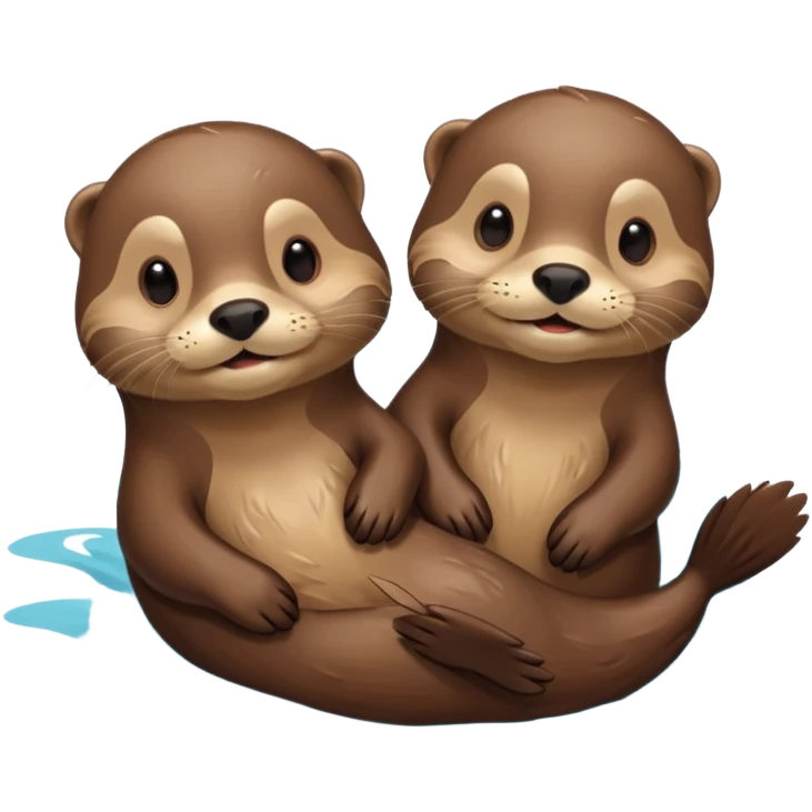 Otters  emoji