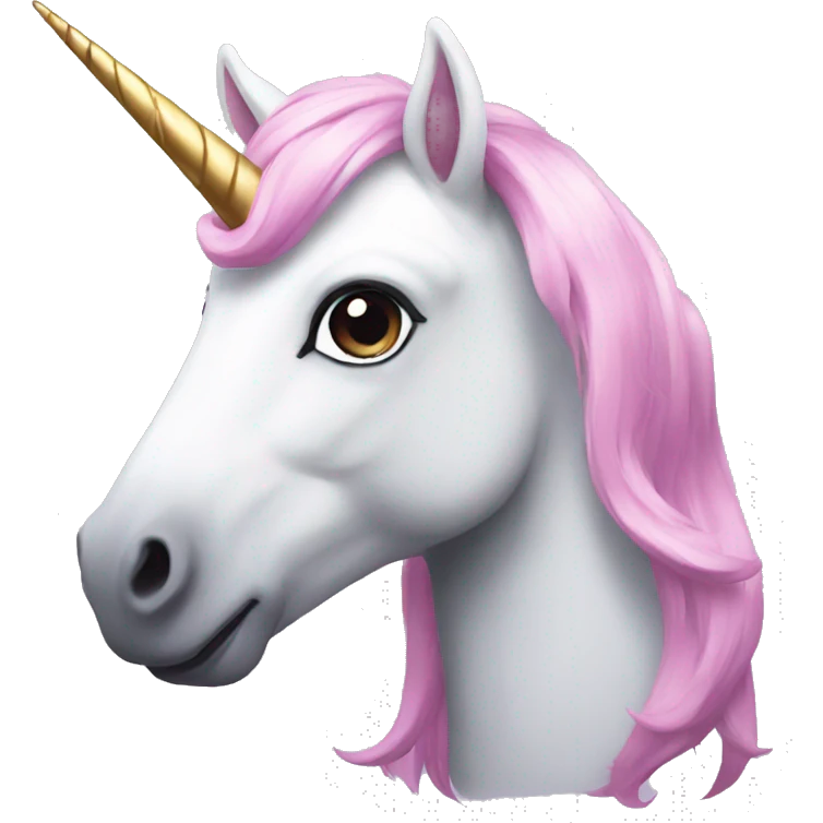 Pretty unicorn emoji