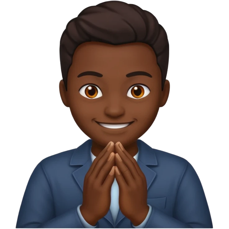 Evil smile rubbing hands together emoji