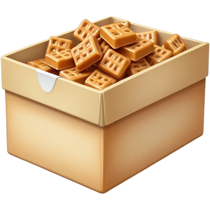 A box of cracker jacks emoji