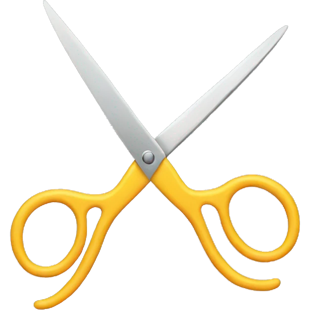 Scissors together  emoji