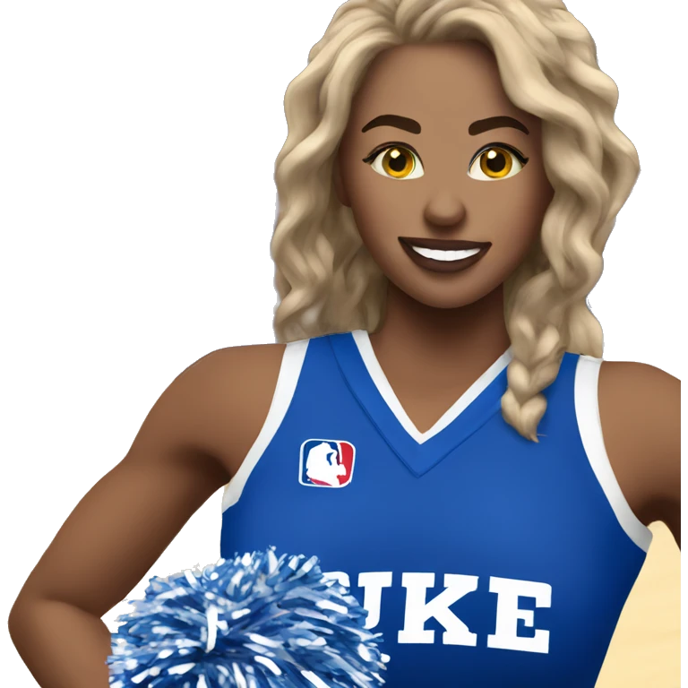 NBA duke cheerleader  emoji