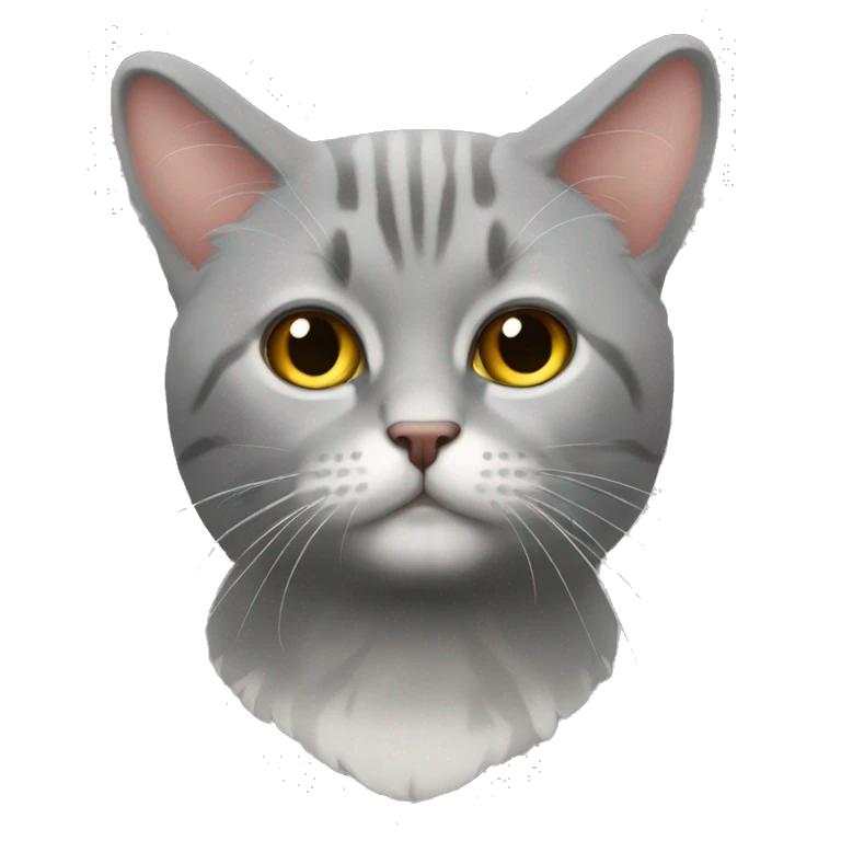 Кот с бантиком  emoji