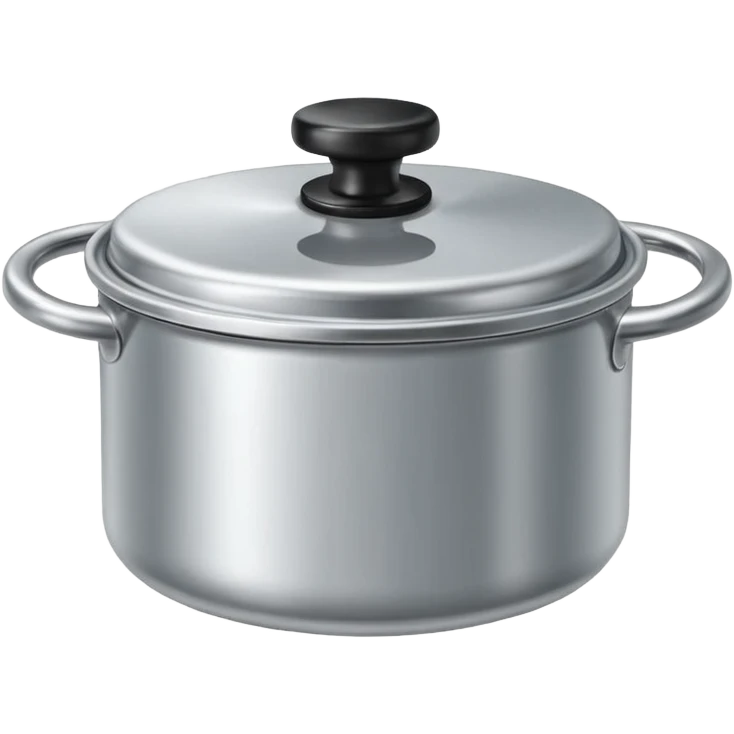 Pot Lid with a knob  emoji