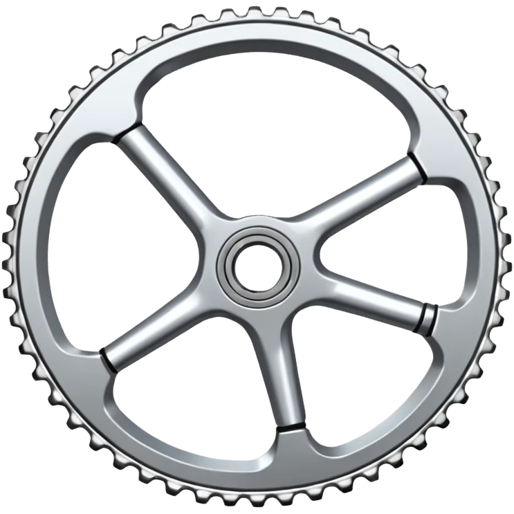 close-up view of cycling chain emoji