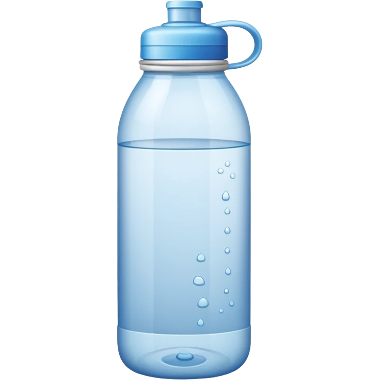 Water bottle emoji