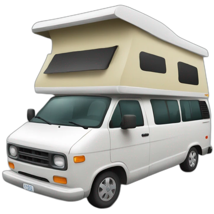 Modern Camperbus emoji